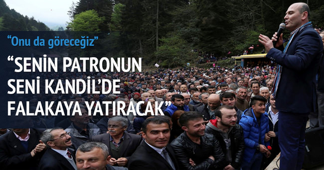 Soylu’dan Demirtaş’a gönderme