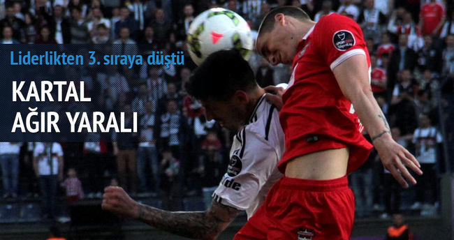 Beşiktaş ağır yaralı