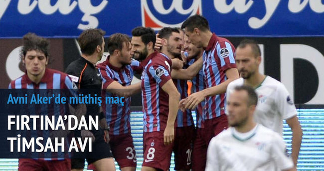 Trabzonspor’dan tek gollü galibiyet