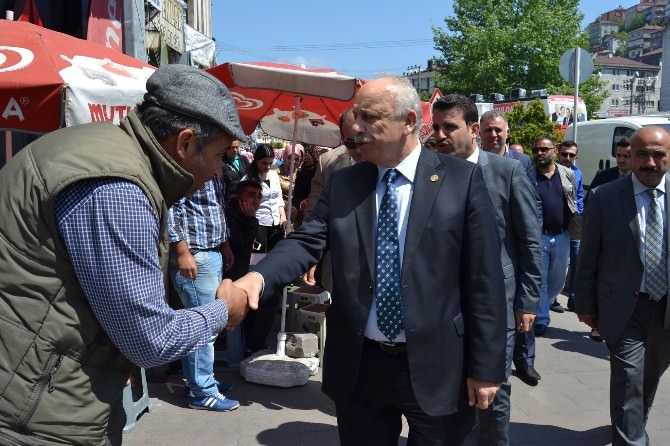 AK Parti Milletvekili Adayı Özbakır Ereğli’de Moral Depoladı