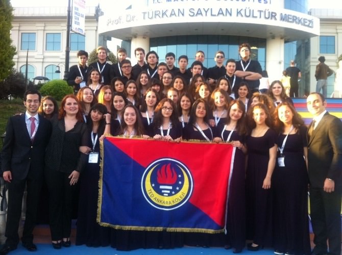 TED Ankara Koleji Çok Sesli Korosu’na Ödül