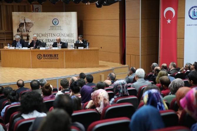 Bayburt Üniversitesinde ‘Geçmişten Günümüze Türk-ermeni İlişkileri Uluslararası Sempozyumu’