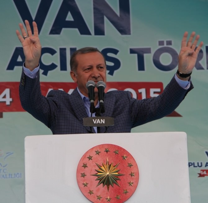 Cumhurbaşkanı Erdoğan Van’da