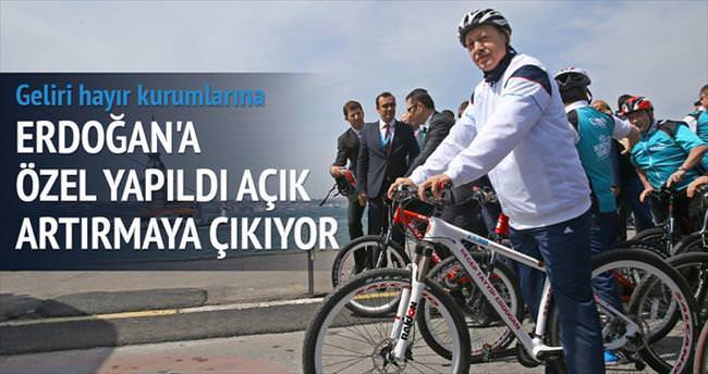 Erdoğan’ın bisikleti açık artırmayla satılacak
