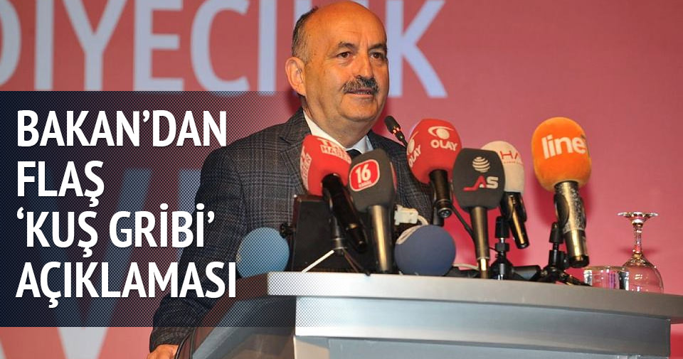 Müezzinoğlu’ndan flaş kuş gribi açıklaması