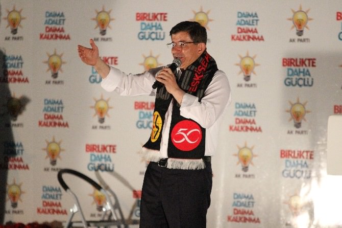 Başbakan Davutoğlu Eskişehir’de 1