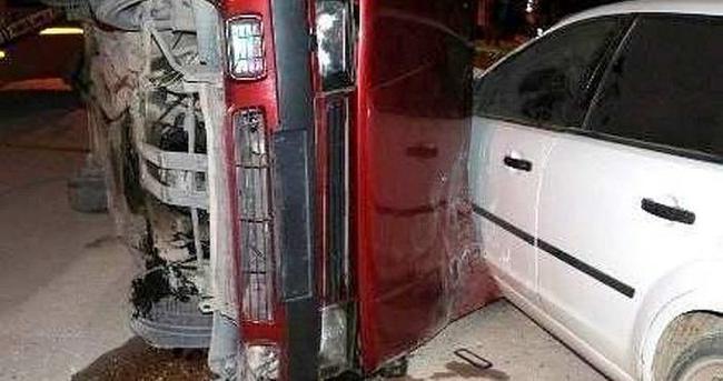 Bursa’da takla atan aracın sürücüsü hayatını kaybetti