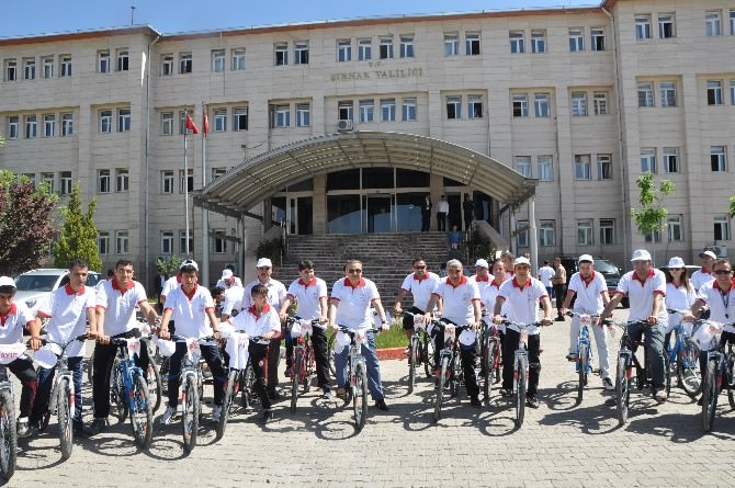 Şırnak’ta Bisiklet Şenliği Düzenledi