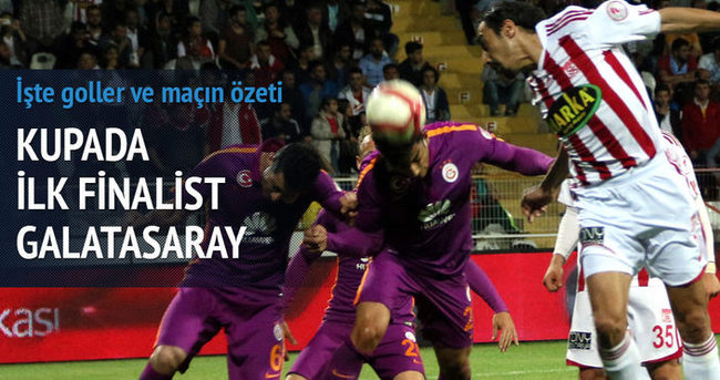 Galatasaray finale adını yazdırdı