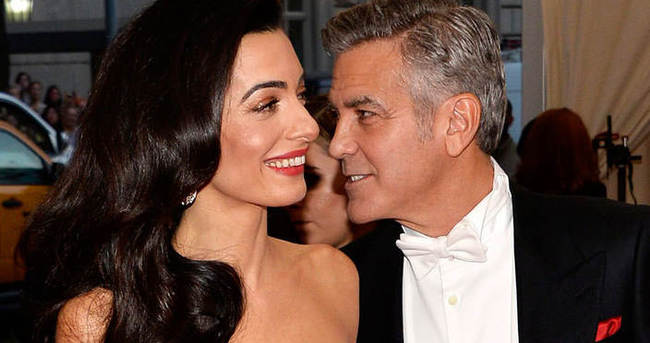George Clooney’in karısı kıskanç çıktı