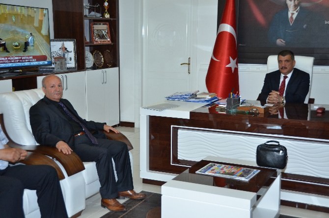 Emlakçılar Odası’ndan, Başkan Gürkan’a Ziyaret