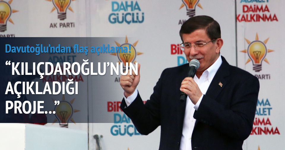 Davutoğlu: Kılıçdaroğlu hırsızlık yapmıştır