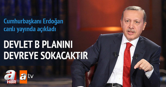 Erdoğan’dan canlı yayında flaş açıklamalar