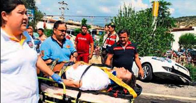 AK Partili aday yaralandı