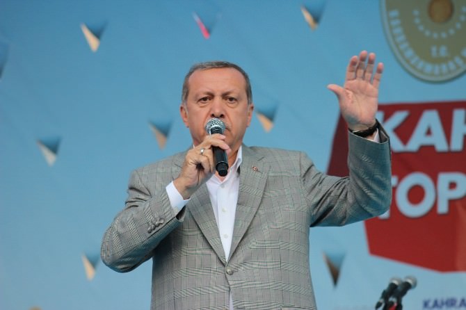 Cumhurbaşkanı Erdoğan Kahramanmaraş’ta Konuştu