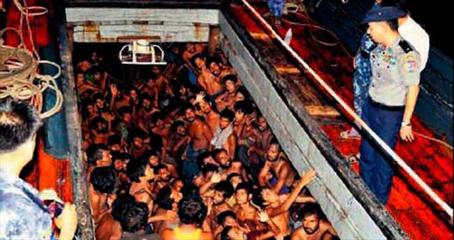 Myanmar ilk defa göçmen kurtardı