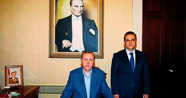 Erdoğan’dan Valilik ve belediye ziyareti