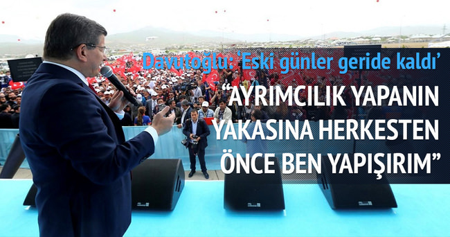 Başbakan Davutoğlu: Niye Kadıköy’deki dili kullanmıyor?