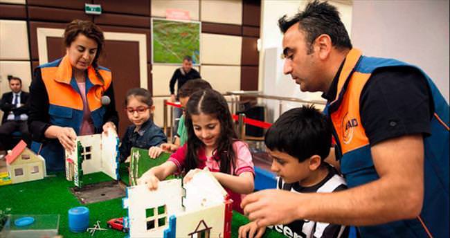 AFAD’dan çocuklara özel deprem eğitimi