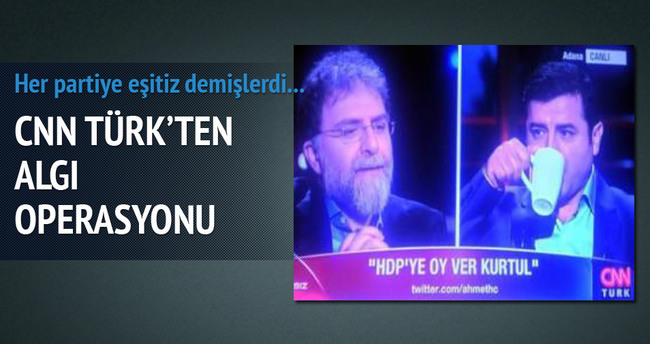 CNN Türk’te HDP’ye oy ver kurtul KJ’si