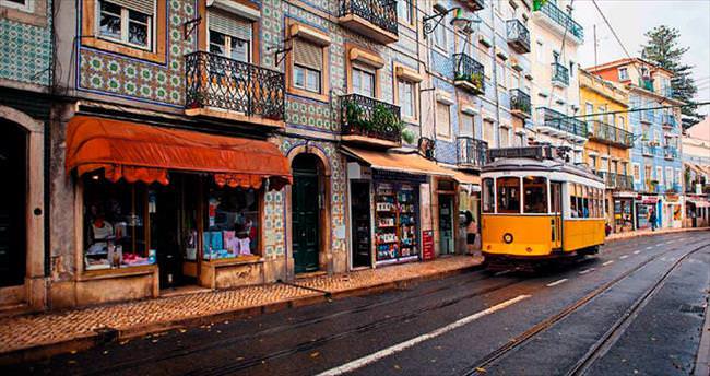 Sarı tramvayın peşinde Lizbon