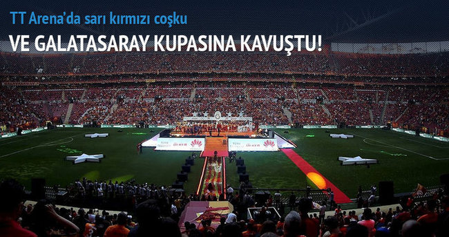 Ve Galatasaray kupasına kavuştu!