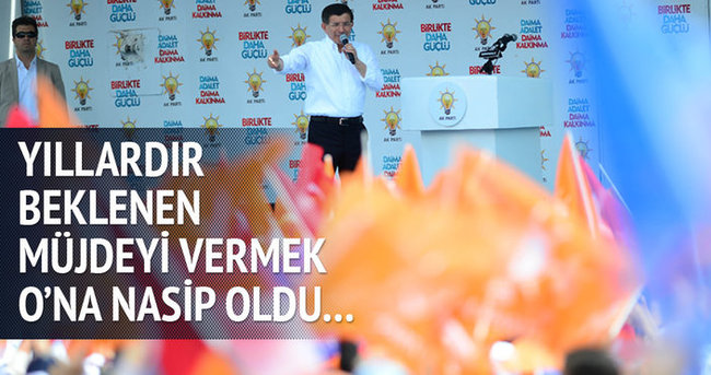 Başbakan Davutoğlu yerli otomobil müjdesini verdi