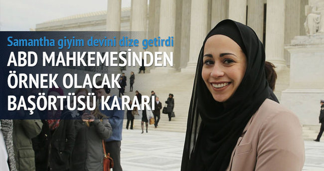 ABD mahkemesinden sevindiren başörtüsü kararı