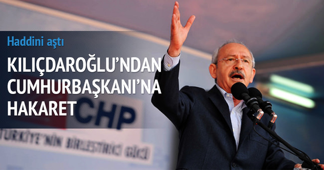 Kılıçdaroğlu canlı yayında Erdoğan’a hakaret etti