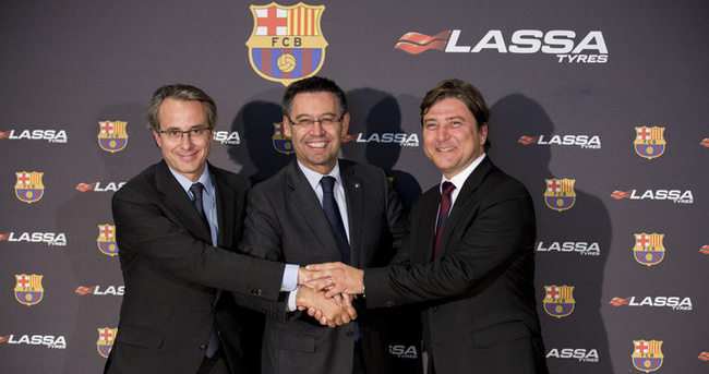 Lassa, Barcelona’ya sponsor oldu