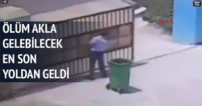 Ölüm akla gelebilecek en son yoldan geldi