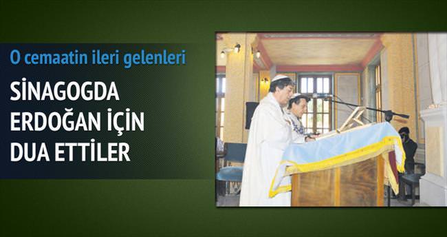 Sinagogda Erdoğan’a dua ettiler