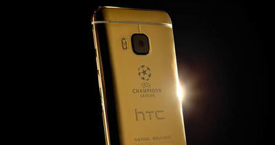 HTC’den Şampiyonlar Ligi’ne özel altın One M9