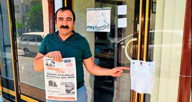 CHP’li belediyeden yerel gazeteye mühür