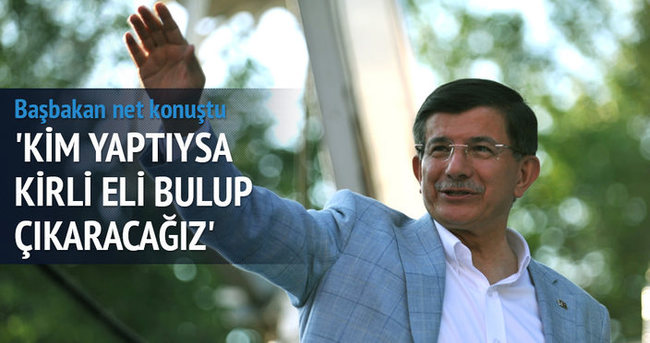 Başbakan Davutoğlu canlı yayında