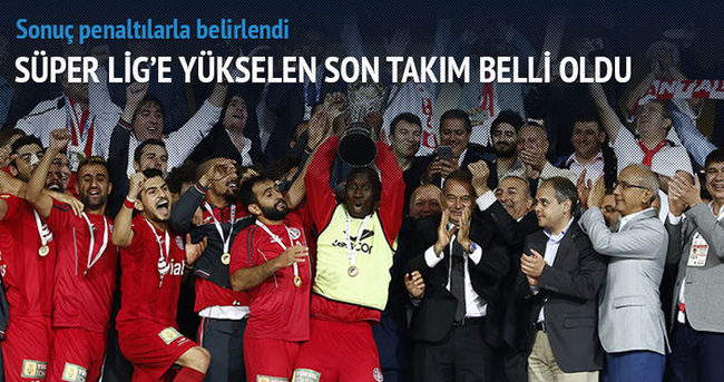 Antalyaspor Süper Lig’de