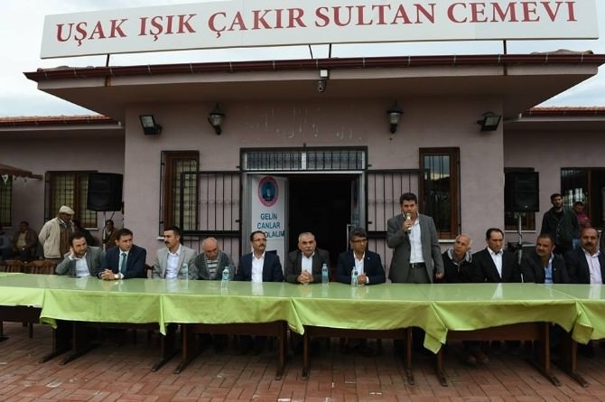 Uşak Alevi Kültür Derneği Üyeleri AK Parti İçin ‘Evet’ Dedi