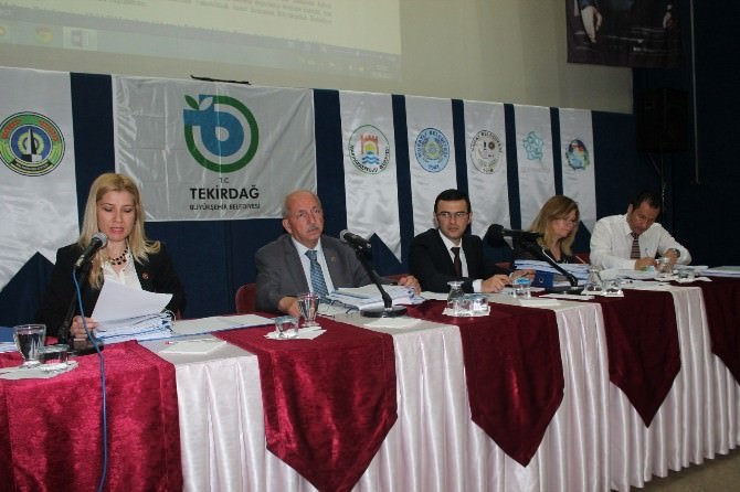 Tekirdağ Büyükşehir Belediyesi Haziran Ayı Meclis Toplantısı Yapıldı