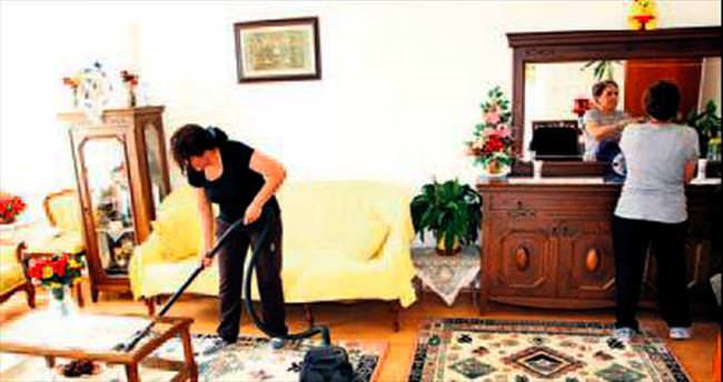 Evde temizlik hizmeti 103 haneye ulaştı