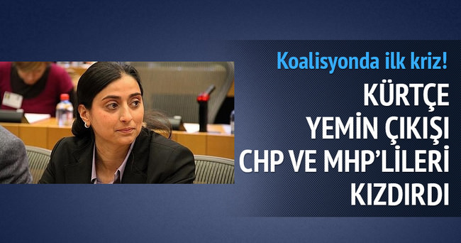 Kürtçe yemin çıkışı CHP ve MHP’lileri kızdırdı