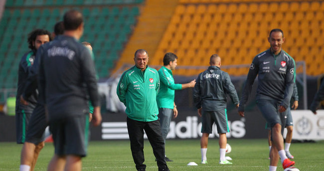 Milli Takım Kazakistan maçı hazırlıklarını tamamladı
