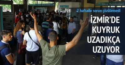 İzmir’de ulaşım sorunu devam ediyor