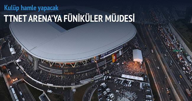 TT Arena’ya Füniküler müjdesi