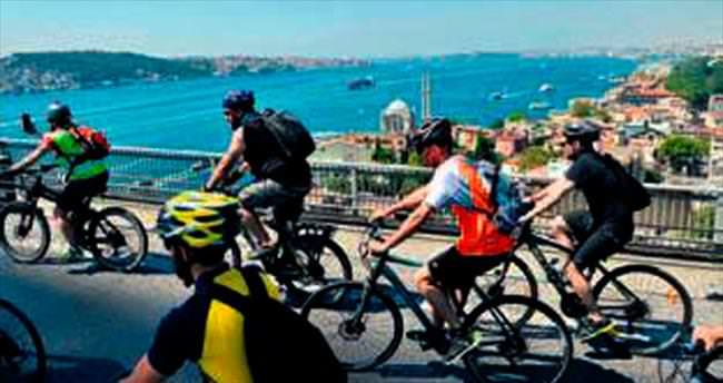 Boğaz Köprüsü’nde bisiklet festivali