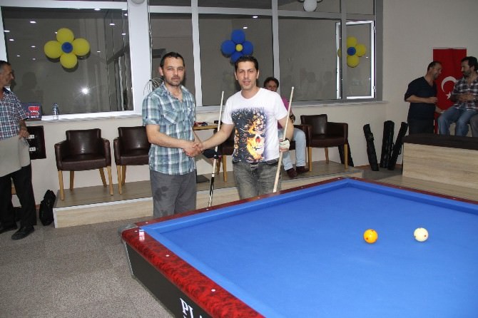 Akyazı Amatör Spor Kulüpleri Lokali 3 Bant Bilardo Açılış Turnuvası Yapıldı