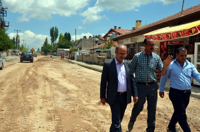 Bünyan Mehmet Özcan Caddesi’nde Altyapı Sorunu Kalmadı
