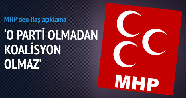 MHP: AK Parti’siz hükümet olmaz