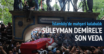 Süleyman Demirel’e veda