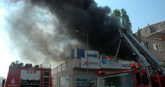 İstanbul Bayrampaşa’da yangın