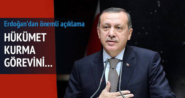 Erdoğan: Hükümet kurma görevini seçimden sonra vereceğim